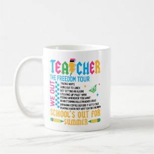 Café PROFESSOR A Turnê da Liberdade Caneca Engraçada de