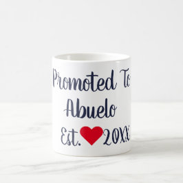 Café Promovido Ao Marinho De Abuelo E À Caneca Vermelha