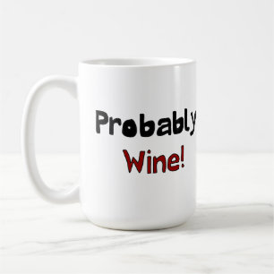 Café Provavelmente Uma Caneca De Drinkware Engraçado De