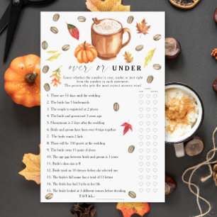 Café Pumpkin Chá de panela sobre ou sob jogo