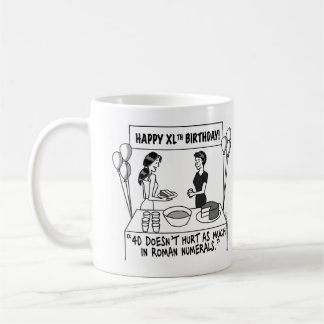 Café Quando as mulheres girarem a caneca de 40