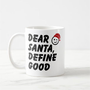 Café Querido Papai Noel Defina Bom – Caneca de Natal En