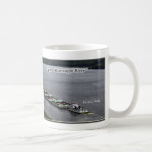 Café Reboques que passam a caneca de Upper Mississippi
