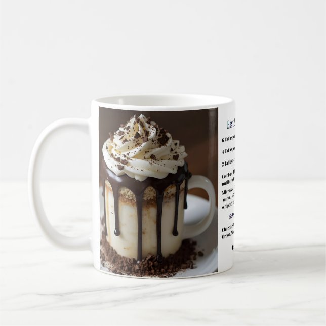 Café Receita de Bolo de Caneca Instantâneo Simples (Esquerda)