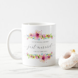 Café Recem casados bonito que Wedding a caneca de  