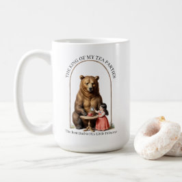 Café Rei das Minhas Festas de Chá Caneca Personalizada