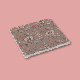 Café Reproduzido Agora Padrão de Mocha