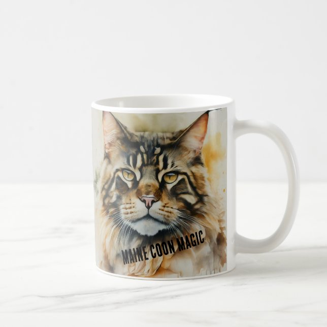Café Retrato de uma caneca de caule (Direita)