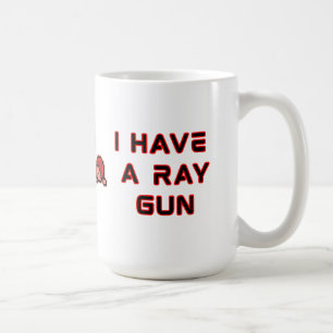 Café Revive Me Eu Tenho Uma Arma De Raios Caneca Divert