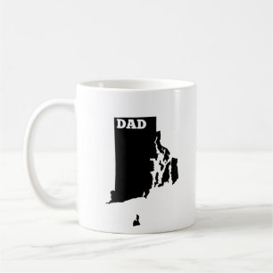 Café Rhode - caneca do pai do estado de ilha