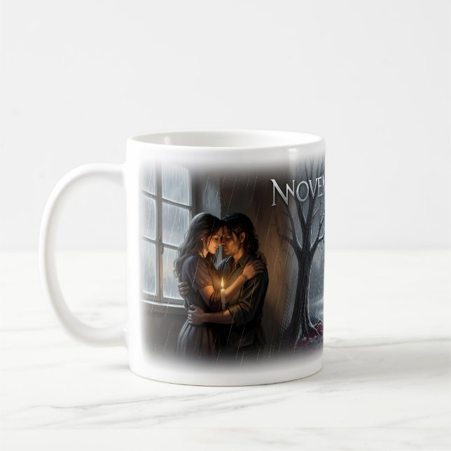 Café Romance Melancolia de November Rain em Caneca de A (Esquerda)