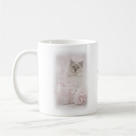 Café Rosa da caneca de Ragdoll