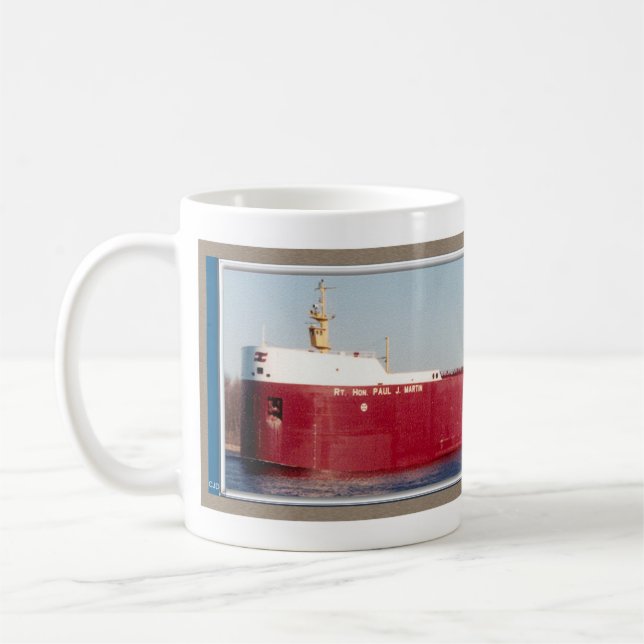 Café Rt. Caneca de Hon Paul J. Martin (Esquerda)
