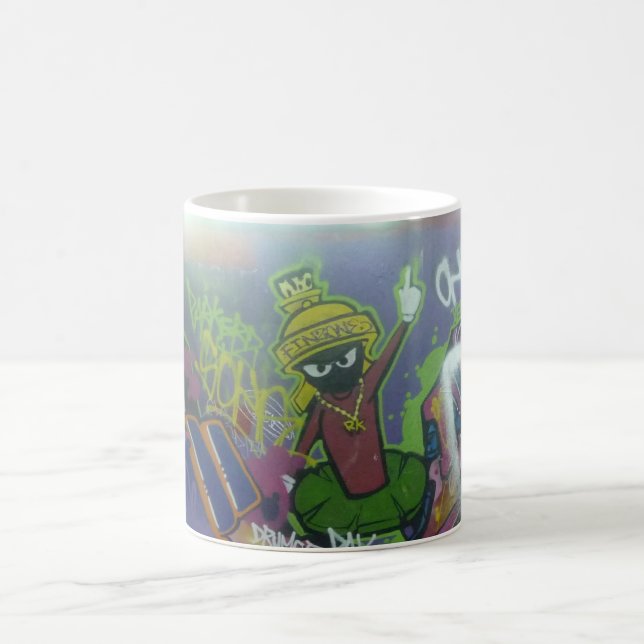 Café Rua recolhida caneca de Leake dos grafites - (Centro)