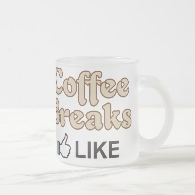 Café Ruptura-Como a caneca do vidro de fosco (Direita)