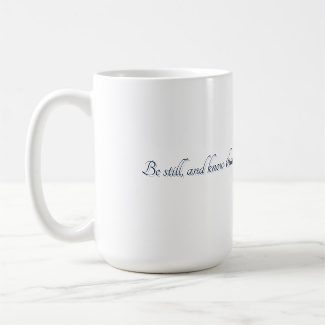 Café Salmo 46:10, Caneca de Presente (Esquerda)