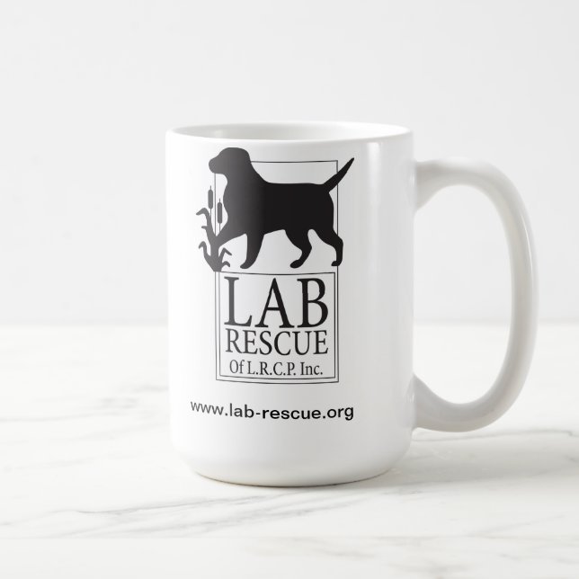 Café Salvamento do laboratório da caneca cerâmica de (Direita)