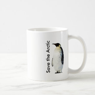 Café Salvar a caneca ártica do pinguim de Polyart
