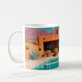 Café Santa Fe Sunrise – Caneca de Viagem Retro