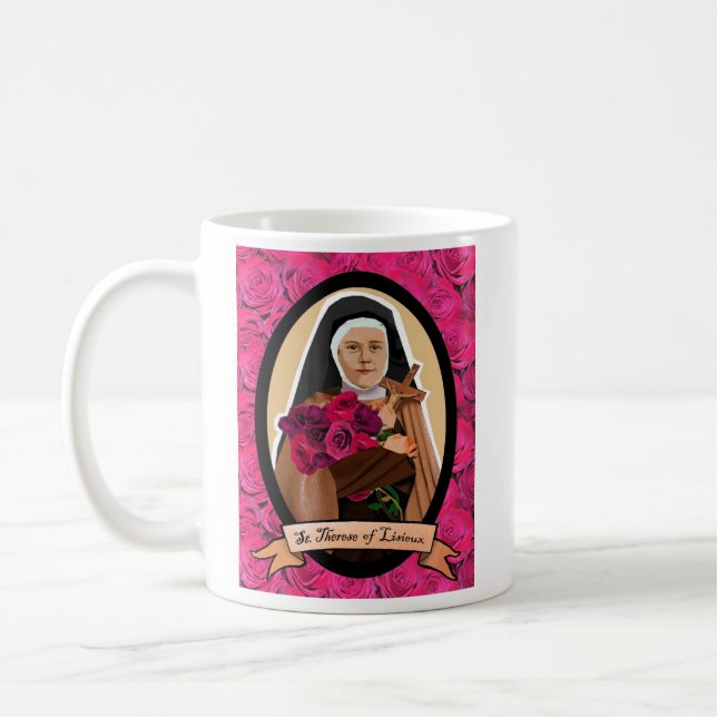 Café Santo Therese da caneca de Lisieux (Esquerda)