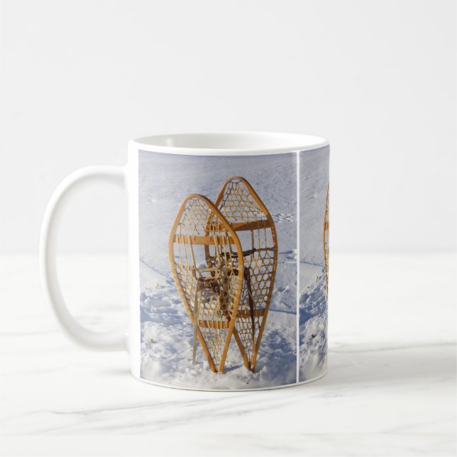 Café Sapatos de neve na caneca de neve (Esquerda)