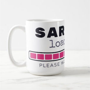 Café Sarcasmo Carregando... Caneca de Sarcasmo Engraçad