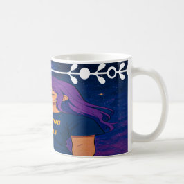 Café Seja Forte por Si Mesmo – Caneca de Anime Inspirad