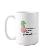 Seja uma caneca de abacaxi