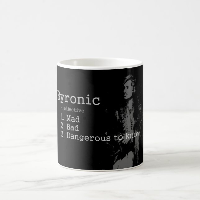 Café Senhor Byron - caneca de "Byronic" (Centro)