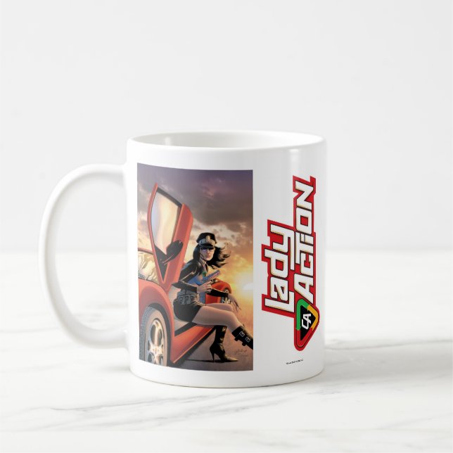 Café Senhora Ação Caneca - trabalhos de arte de Paul (Esquerda)