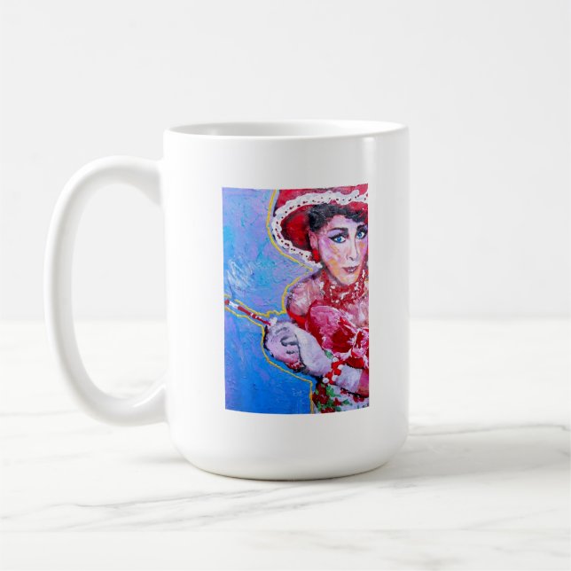 Café Senhora " caneca igreja de Sybil da ". (Esquerda)