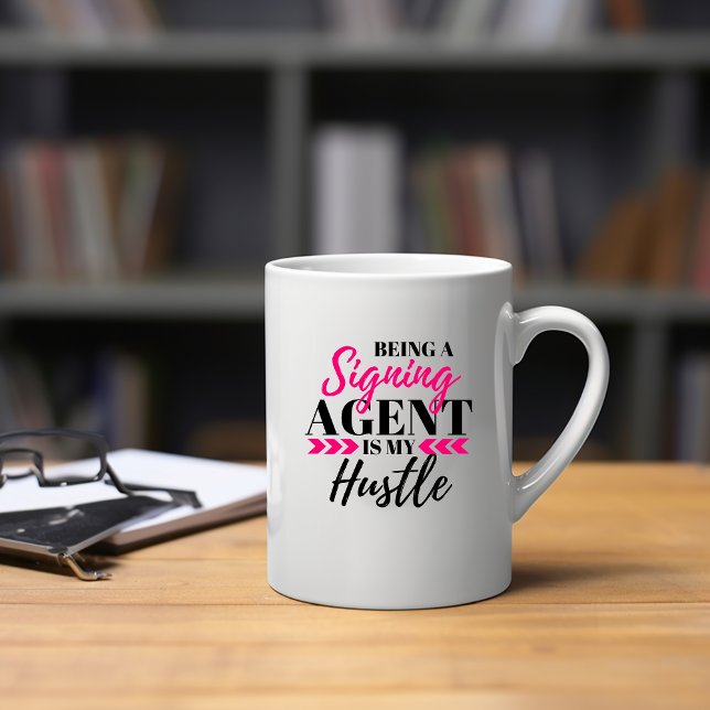 Café Ser Um Agente Notário De Assinatura É Minha Caneca (Criador carregado)