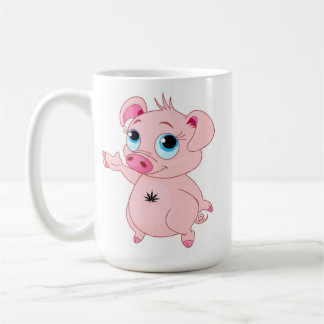 Café Seu costume caneca branca clássica de 15 onças