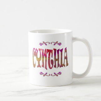 Café Significado da caneca de Cynthia