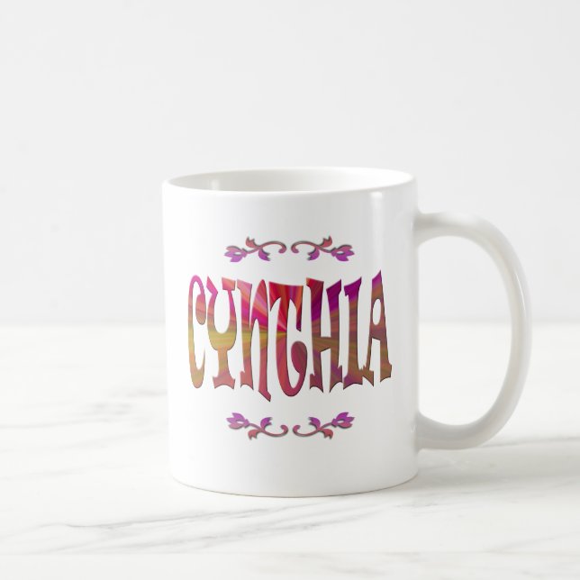 Café Significado da caneca de Cynthia (Direita)