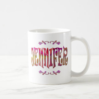 Café Significado da caneca de Jennifer