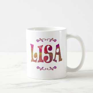 Café Significado da caneca de Lisa
