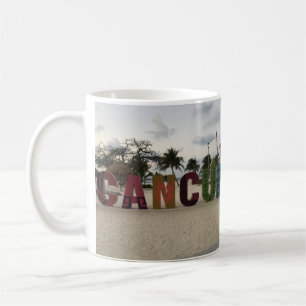 Café Sinal de Cancun - Playa Delfines, caneca de Méxic