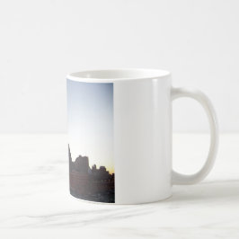Café Skyline de Detroit na caneca do crepúsculo