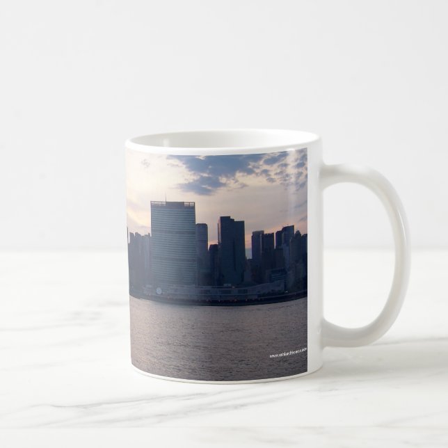 Café Skyline de NYC - caneca (Direita)