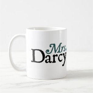 Café Sra. Darcy Caneca de Jane Austen