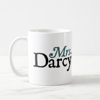 Café Sra. Darcy Caneca de Jane Austen