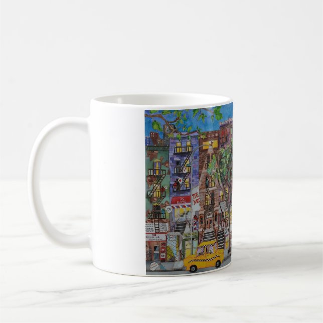 Café St. As marcas colocam, caneca de NYC (Esquerda)