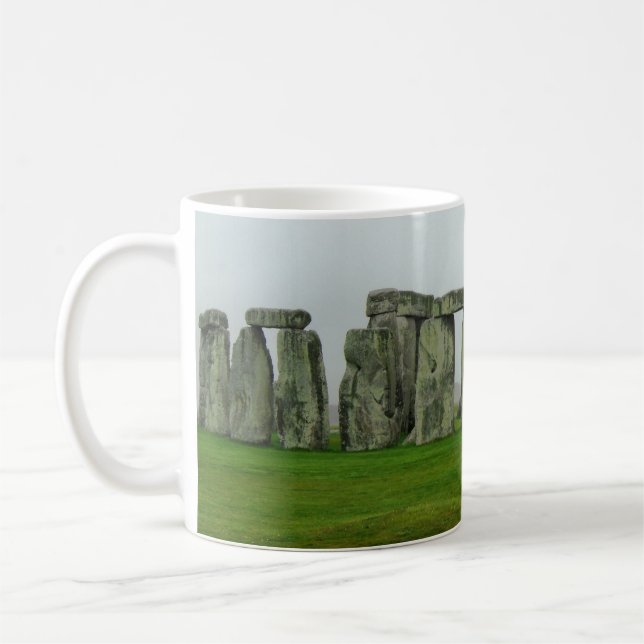Café StoneHenge Inglaterra arruina a caneca de viagem (Esquerda)