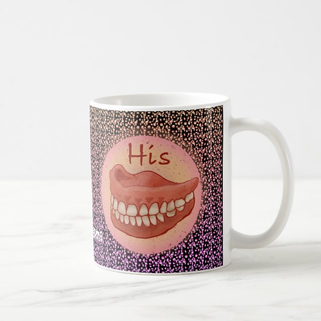 Café Sua Falsa Caneca De Dentes (Direita)