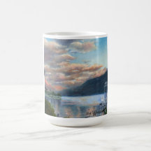 Sunset na caneca de Locarno