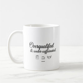 Café Superqualificado & Subcafeinado – Caneca de Escrit