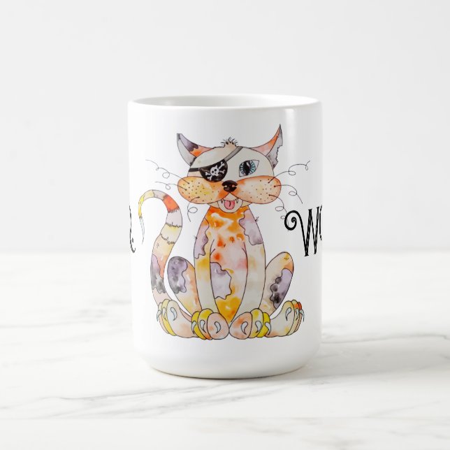 Café T.N.R. Trabalha com caneca de gato de ourivesaria (Centro)