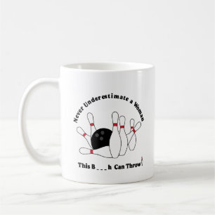 Café Taça de café: caneca de Boliche B_ _ h pode jogar