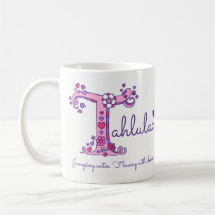 Café Tahlulah nome que significa caneca de rabisco T